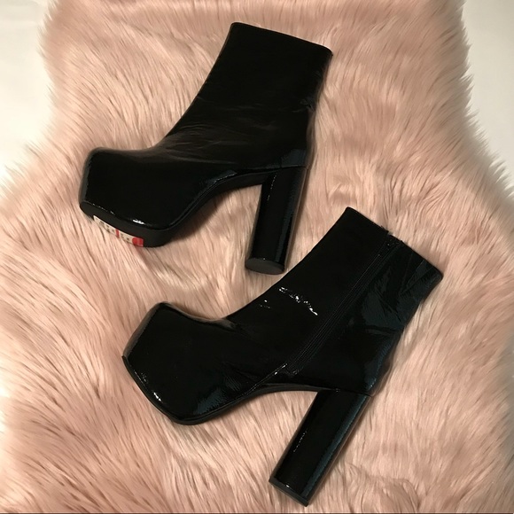 Jeffrey Campbell Shoes - Jeffrey Campbell Patent Leather Platform Boot